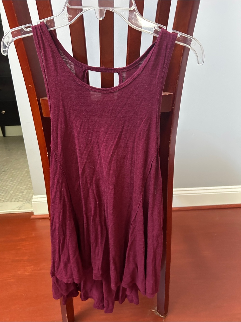 tokyo Darling Flowy Tank Top in Plum